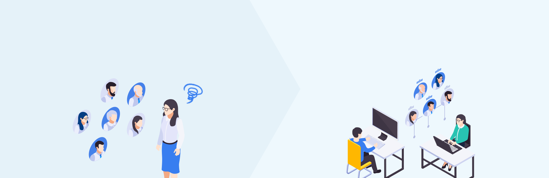 派遣スタッフの入退社や部署異動が頻繁にあり、情報の更新・管理が大変…